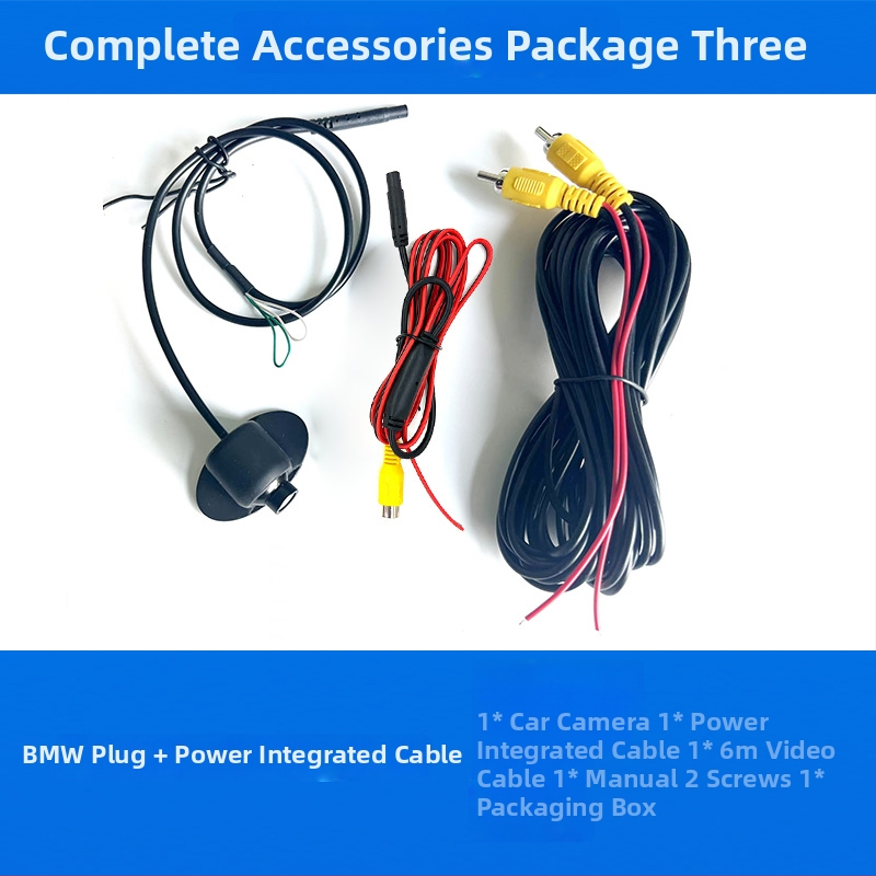 HD kamera do auta pre slepé miesto so 360° otočným pohľadom, predný/bočný/zadný pohľad, rozlíšenie 928x520, 12V, model YSJ-026