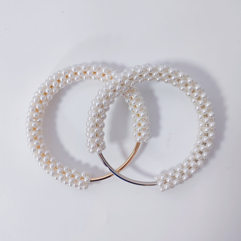 Pärlikoti käepideme rõngas DIY jaoks, plastmaterjal, käsitöö pärl aktsess, õlarihmade lisaseade