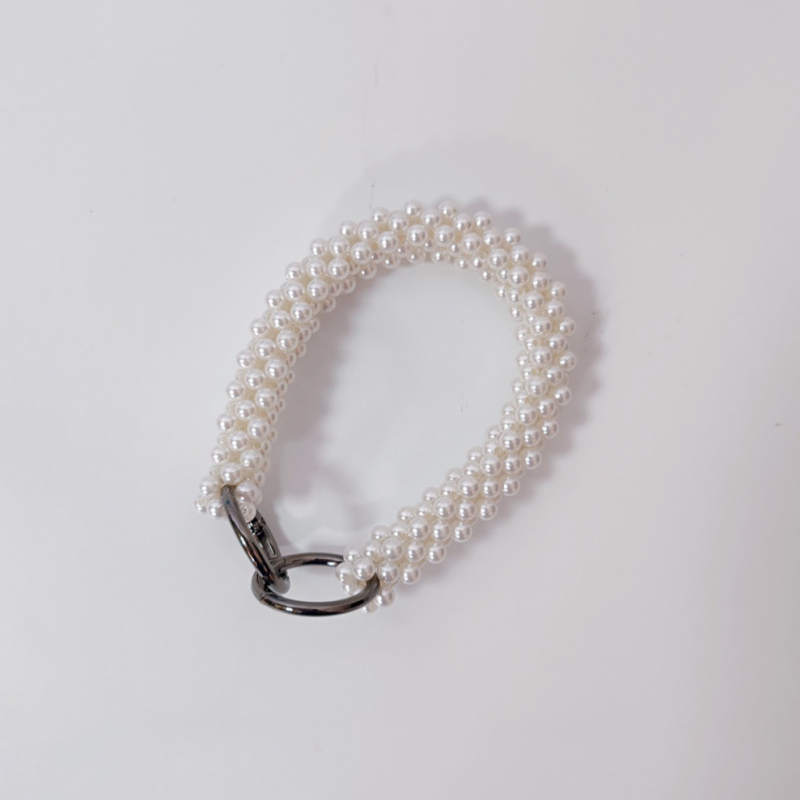 Pärlikoti käepideme rõngas DIY jaoks, plastmaterjal, käsitöö pärl aktsess, õlarihmade lisaseade