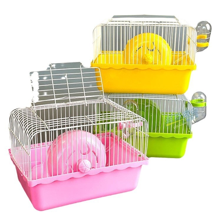 Klietka pre hamster, záhradný štýl, prenosná plastová konštrukcia, značka Yiheng, vhodná na všetky ročné obdobia