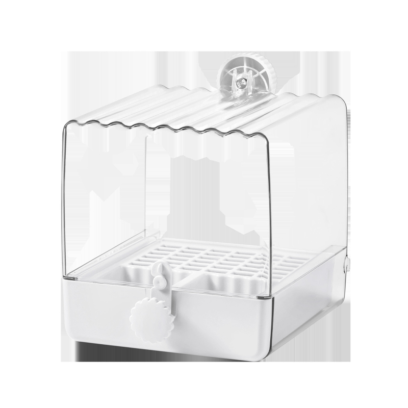 Папагалска купа за къпане – пластмасова, антиразплискваща, марка Yao Chong Ji, за птици