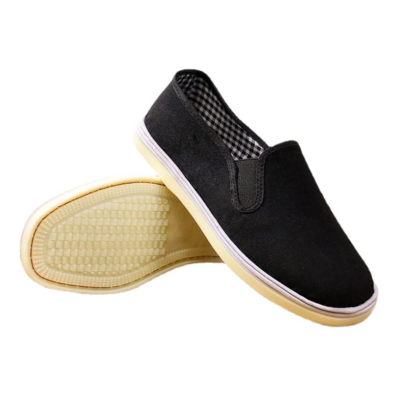 Slip-on tenisky z plátna, podrážka z teľacej šľachy, PU vložka, elastický pás, guľatá špička, nízka päta