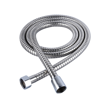 Душ шлаух със стоманен прозрачен вътрешен тръбопровод, експлозийно-устойчив, монтаж с резба, модел 11030