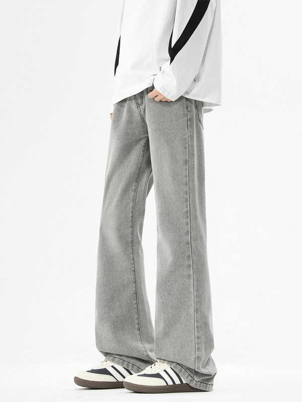 ACUSCEOOU Fliisiga teksad, mikro-flared siluett, sirged sääred, keskmine vööt, sügis-talve 2025