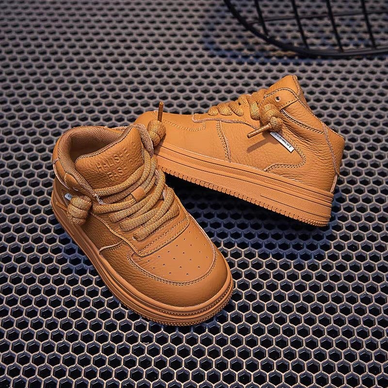 Dječje visoke gležnjače od nubuka, fleece podstava, Velcro zatvarač, potplat Blow-molded EVA