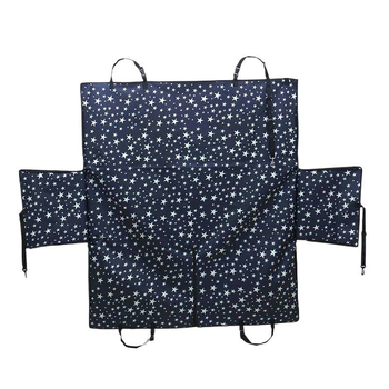 Πατάκι καθίσματος αυτοκινήτου για σκύλους — Υφασμάτινο, κατάλληλο για πίσω θέση, Μοντέλο 12345678