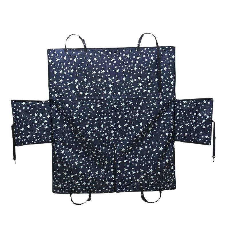 Кучешка подложка за автомобил — плат, универсална задна седалка, модел 12345678