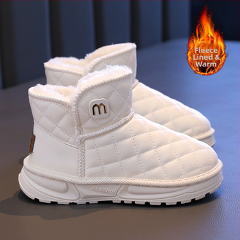 Unisex zimné nepremokavé členkové topánky s fleecovou podšívkou