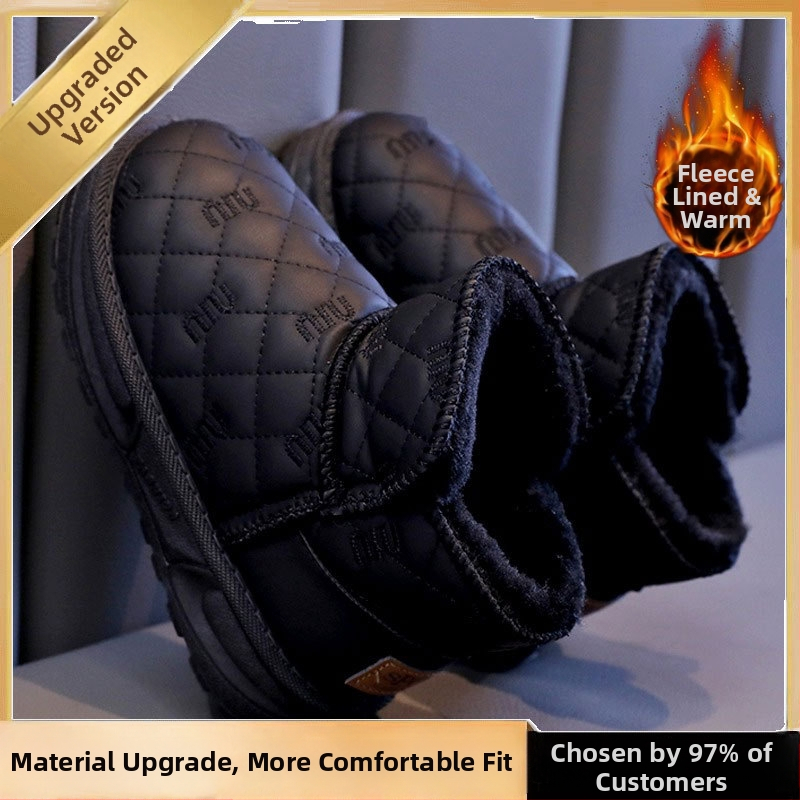 Unisex zimné nepremokavé členkové topánky s fleecovou podšívkou