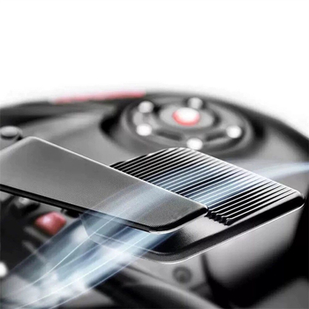 Blade-stil motociklističko retrovizor, aluminij + plastika, kvadratni oblik, model 322366898, instalacija: ortodonzija, kompatibilno s Ducati, Kawasaki, Chunfeng, Qianjiang, Honda i Yamaha street bikes