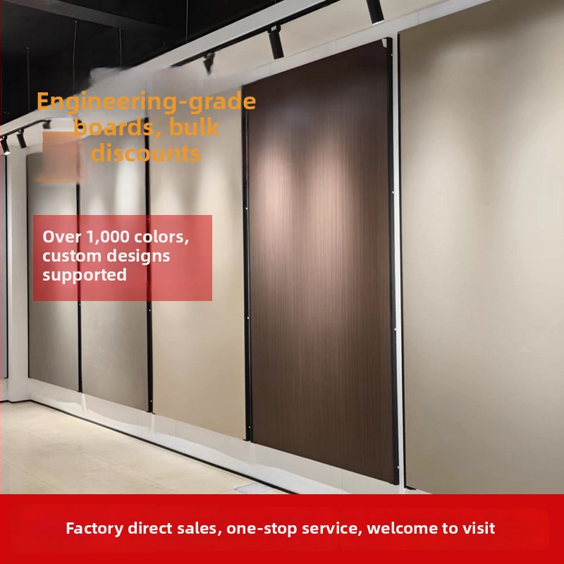 Stenový panel, bezšvový karbon-kryštál PVC, drevený dyh bez farby, zvuková izolácia 20 dB, tepelná vodivosť 0.125 W/mK