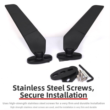 Motorratta tagumise vaate peegel integreeritud suunatulega, ruudukujuline peegel, alumiiniumisulam, mudel 32352656.