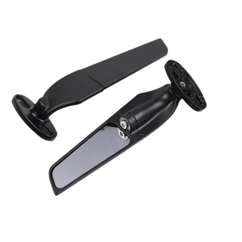 Motorratta tagumise vaate peegel integreeritud suunatulega, ruudukujuline peegel, alumiiniumisulam, mudel 32352656.