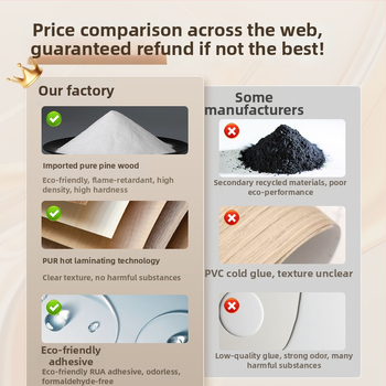Panel na stenu z bambusových vlákien s dreveným povrchom — karbónový kryštálový panel, bezšvový dekoratívny povrch dreva, vodotesný vnútorný pozadie steny