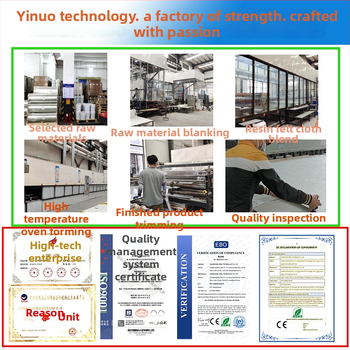 FRP priehľadná osvetľovacia doska, I. trieda požiarnej odolnosti, hrúbka 3.0 mm, značka Yinuo, doska prenášajúca svetlo