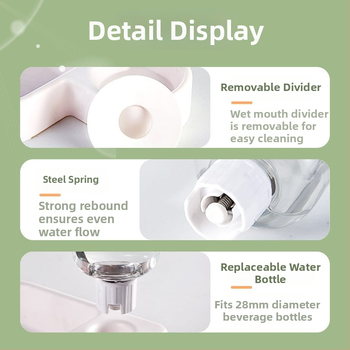 Südamekujuline automaatne kassikauss veedoseerijaga, topeltkauss, plastikust, Beech bränd