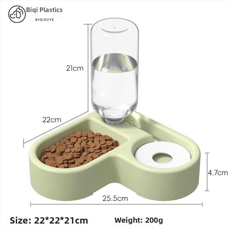 Südamekujuline automaatne kassikauss veedoseerijaga, topeltkauss, plastikust, Beech bränd