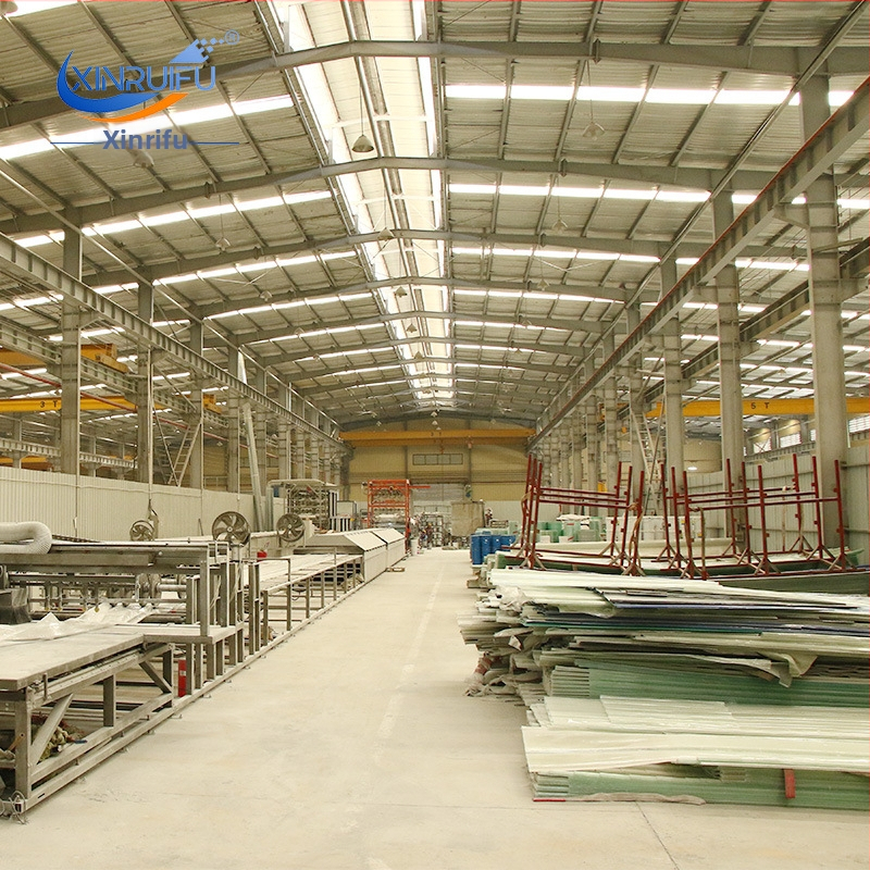 FRP panel na zber svetla pre skleníky, priehľadný, odolný voči korózii