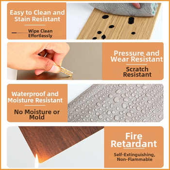 Panel z karbónovo-kryštálového PVC, 8 mm hrúbka, plochý tvar, stenový panel pre domov, hotel a kancelárie dekor