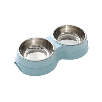 Guochong SJ010 Kahe tasandiga kassi toitevahend, kaks kaussi – roostevaba teras ja plastik