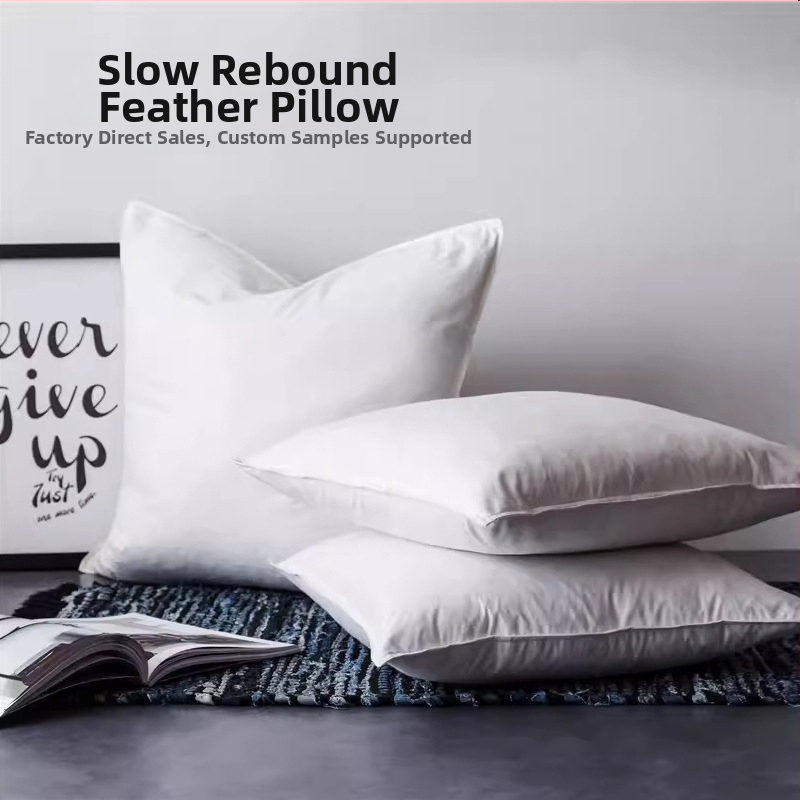 Padja sisemise tuumaga selja ja vöötoe toe jaoks, ančių pūkų täidis, puuvillane kate, ühetooniline, tänapäevane minimalistlik stiil