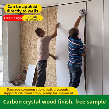 PVC dekoratívna stena panel 003, plochý, moderný minimalistický štýl; tepelná vodivosť 0,3 W/mK; environmentálny stupeň E0