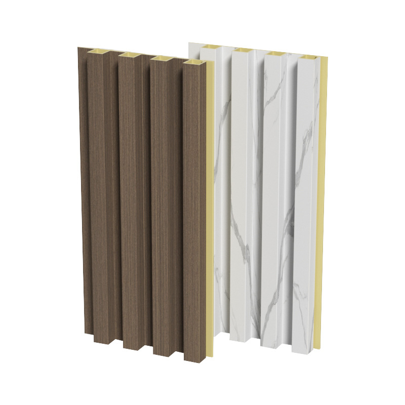 PVC stena panel, plochý tvar, model 16-20-1, zvuková izolácia 80, tepelná vodivosť 0.17