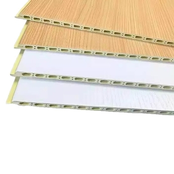 PVC steny panely s integrovaným dizajnom pre hotelové interiéry, V šev 400/600 mm, zvuková izolácia 0.20, tepelná vodivosť 0.125, štýl bezšvíkové, moderná jednoduchosť