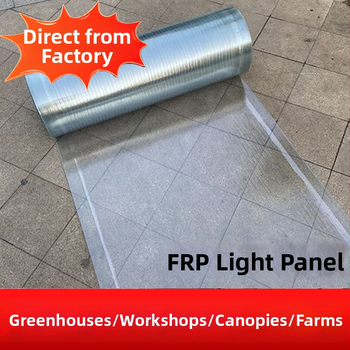 FRP panel pre denné osvetlenie – priehľadný plochý list pre skleník