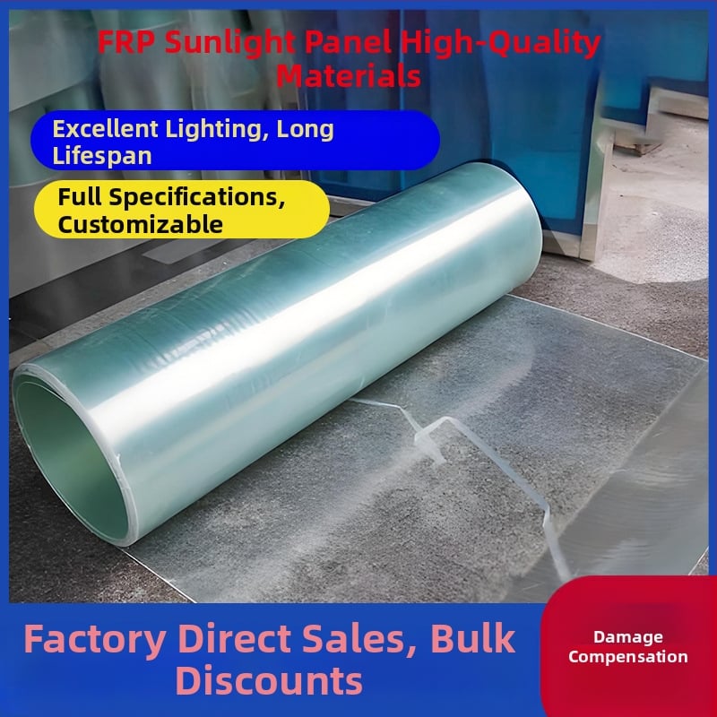 FRP panel pre denné osvetlenie – priehľadný plochý list pre skleník