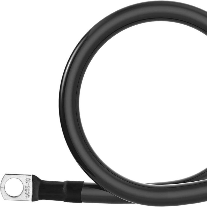 Automobilový kábel na pripojenie batérie, meď, 2 AWG, tovarové číslo 6598, vhodný pre automobily, elektrické vozidlá, obytné prívesy a solárne systémy