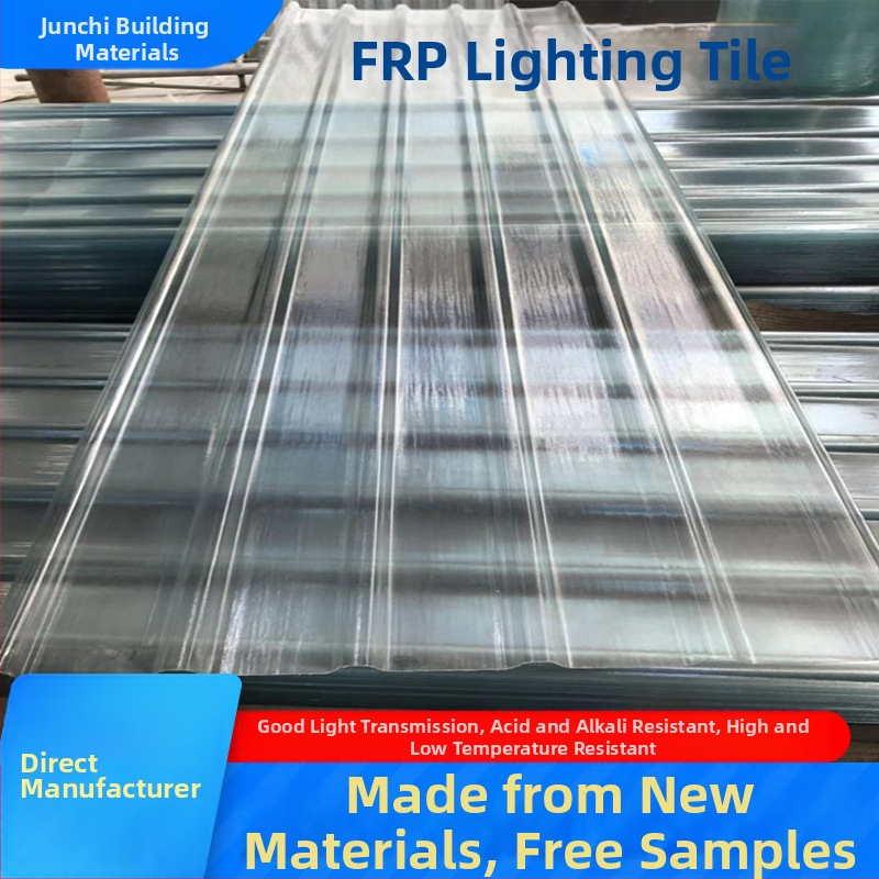 FRP apšvietimo plokštelė - dervos pluoštas, Junqi Building Materials, šiltnamiams