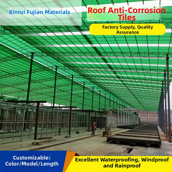 FRP živicové škridle z vlákien sklenených, požiarne odolné, odolné voči kyselinám a zásadám, polyesterový kompozitný panel, sklenovláknové korózii-odolné škridle, Značka Xinruifu