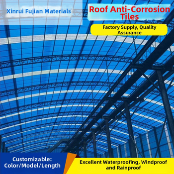FRP živicové škridle z vlákien sklenených, požiarne odolné, odolné voči kyselinám a zásadám, polyesterový kompozitný panel, sklenovláknové korózii-odolné škridle, Značka Xinruifu