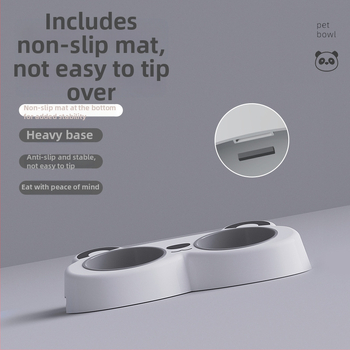 Topelt kassikauss anti-kallutamise kaitsega joogivee jaoks, plastikust