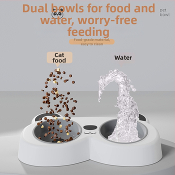 Topelt kassikauss anti-kallutamise kaitsega joogivee jaoks, plastikust