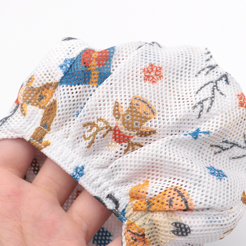 Mačacia muzzľa z sieťoviny, priedušná, proti hryzeniu, proti šteknutiu, proti stresu