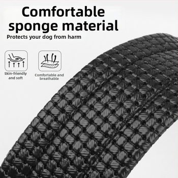 Nylonová maska pre psa, nastaviteľná, proti hryzeniu, proti šteknutiu, proti prehĺtaniu, pohodlný hrubší dizajn