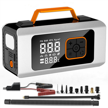 All-in-One za auto: Hitni startač s visokim kapacitetom, usisivač prašine i pumpa za nadimanje, ulaz 14,8V, izlaz 12V, Cross-border Qualification, 3C certifikat 2025200914003294