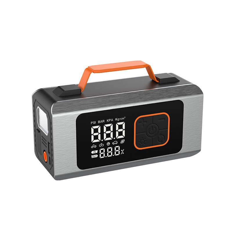 All-in-One za auto: Hitni startač s visokim kapacitetom, usisivač prašine i pumpa za nadimanje, ulaz 14,8V, izlaz 12V, Cross-border Qualification, 3C certifikat 2025200914003294