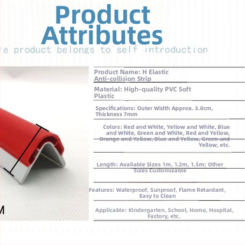 Xin Hongsheng 20 ks Ochranné rohy pre deti, mäkké tlmiče nárazu, protišmykové pásky