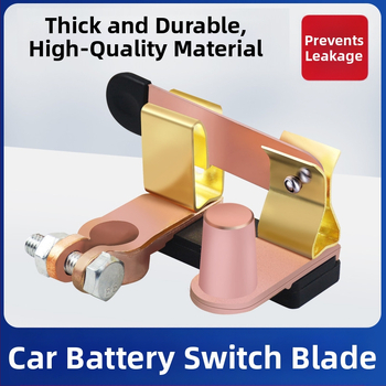 Bronzový nožový prepínač pre odpojenie batérie vozidla – negatívny pól, model LB, značka Five Man