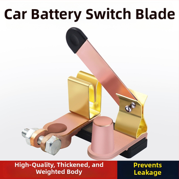 Bronzový nožový prepínač pre odpojenie batérie vozidla – negatívny pól, model LB, značka Five Man