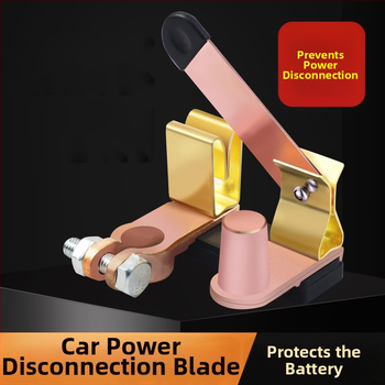 Bronzový nožový prepínač pre odpojenie batérie vozidla – negatívny pól, model LB, značka Five Man