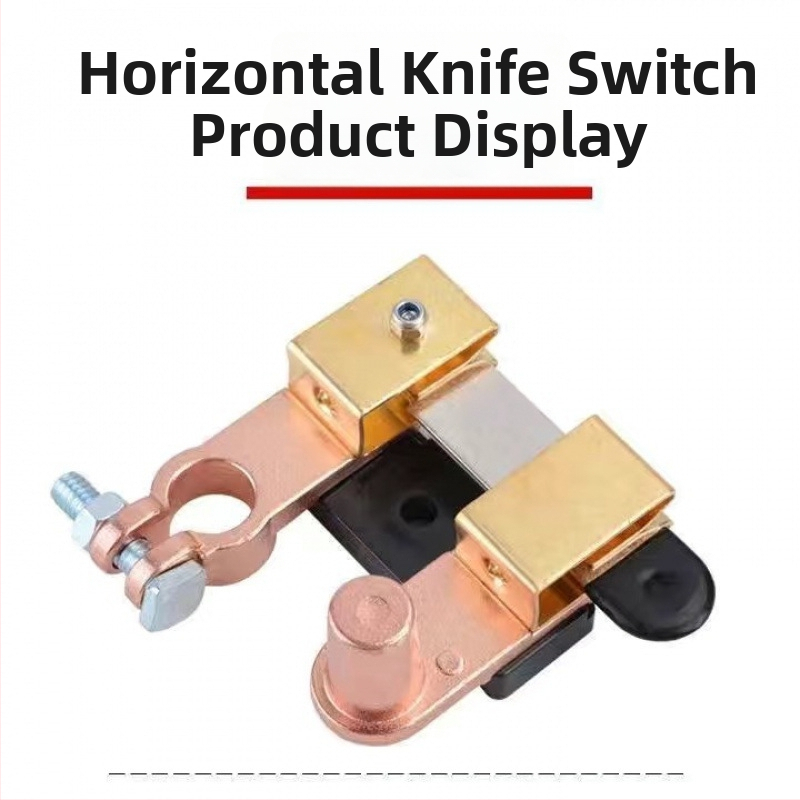 Bronzový nožový prepínač pre odpojenie batérie vozidla – negatívny pól, model LB, značka Five Man