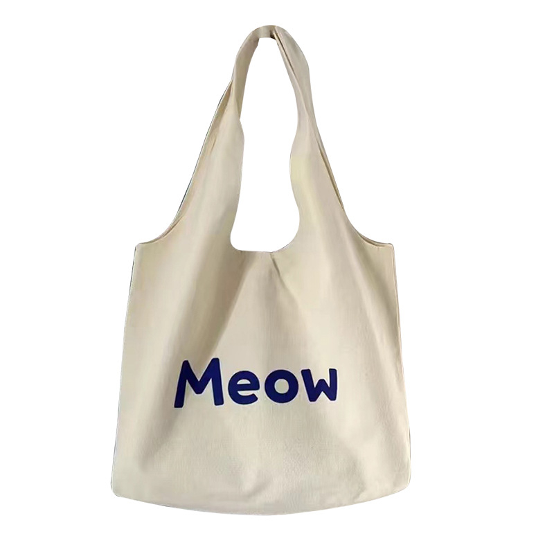 Plátená taška na plece, prispôsobiteľná s logom, UV digitálna tlač a sieťotlač, materiál: plátenná látka s 10% polyesterom