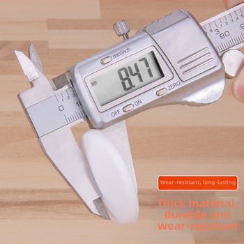 Silikónové tlmiče dverí (10 ks) – lepiace uchytenie, ochrana stien a kľučiek, odolné voči opotrebeniu, korózii a vysokým teplotám