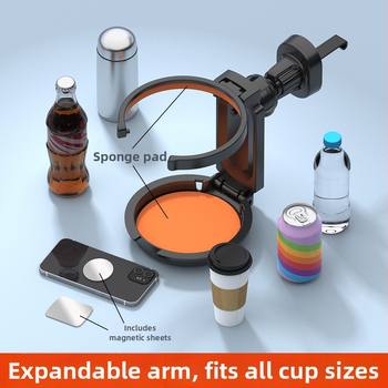 Auto kokkuvolditav joogitoe hoidik õhuavade jaoks magnetfunktsiooniga | Materjal: ABS + magnet | Mudel Y-918 | Ühilduv õhuavadega