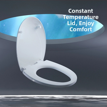 Elektrické vykurovacie sedátko na toaletu – univerzálne uchytenie, okamžité zohrievanie, nastaviteľná teplota, tvar vajíčka