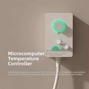 Elektrické vykurovacie sedátko na toaletu – univerzálne uchytenie, okamžité zohrievanie, nastaviteľná teplota, tvar vajíčka